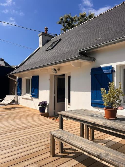 Maison Bretonne Renovee A Neuf - Terrasse Plein Sud - Proche Plage Perros-Guirec Bagian luar foto